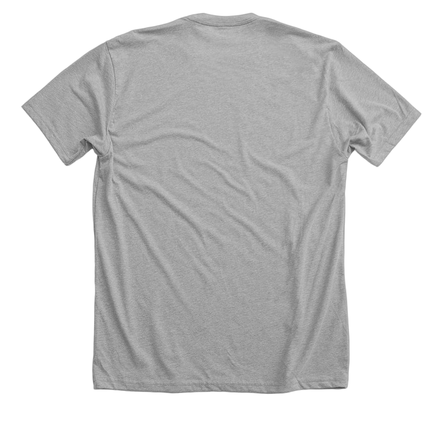 Athletic Heather Premium Unisex Tee - Back